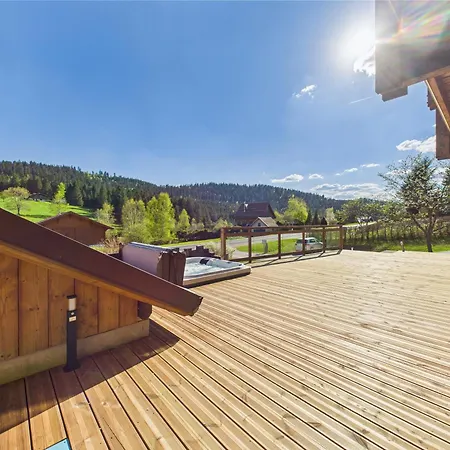 בקתה Metcy 12 Pers, Jacuzzi, 8km Gerardmer
