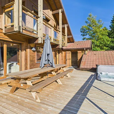 בקתה Metcy 12 Pers, Jacuzzi, 8km Gerardmer Ban-sur-Meurthe-Clefcy