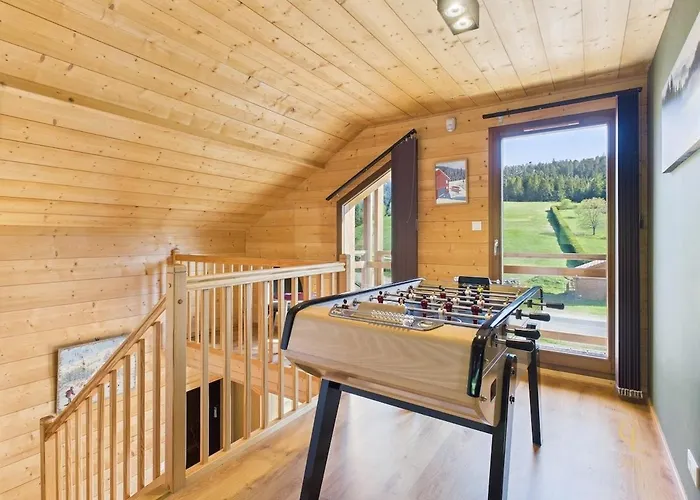 Domek alpejski Metcy 12 Pers, Jacuzzi, 8km Gerardmer Ban-sur-Meurthe-Clefcy