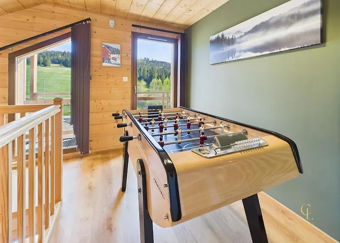 Domek alpejski Metcy 12 Pers, Jacuzzi, 8km Gerardmer Ban-sur-Meurthe-Clefcy