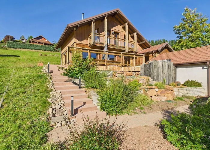 Metcy 12 Pers, Jacuzzi, 8km Gerardmer Domek alpejski