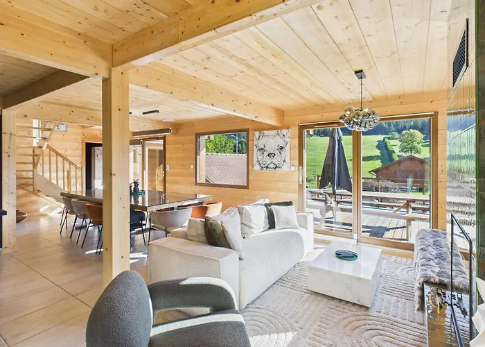 Domek alpejski Metcy 12 Pers, Jacuzzi, 8km Gerardmer Ban-sur-Meurthe-Clefcy